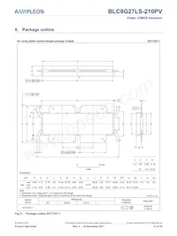 BLC8G27LS-210PVY Datasheet Pagina 11