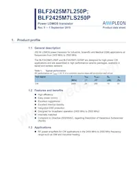 BLF2425M7LS250P:11 Datenblatt Cover