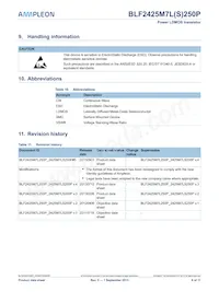 BLF2425M7LS250P:11 Datenblatt Seite 8