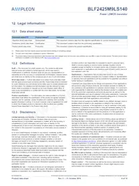 BLF2425M9LS140J Datasheet Pagina 8