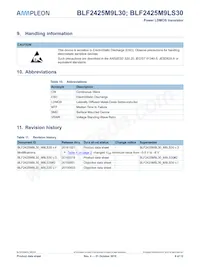 BLF2425M9LS30J Datasheet Page 9