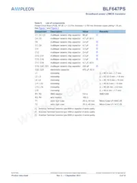BLF647PSJ Datasheet Page 5
