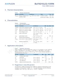 BLF6G10-135RN Datasheet Pagina 3