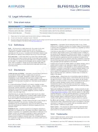 BLF6G10-135RN Datasheet Pagina 10