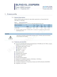 BLF6G15L-250PBRN Datasheet Copertura