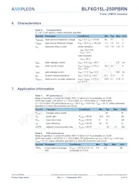 BLF6G15L-250PBRN Datasheet Pagina 3