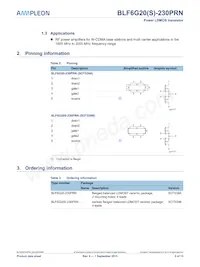 BLF6G20S-230PRN:11 Datenblatt Seite 2