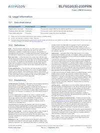 BLF6G20S-230PRN:11 Datasheet Pagina 11