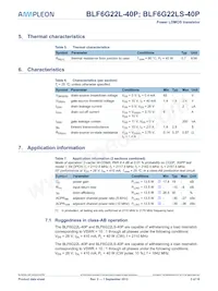 BLF6G22L-40P Datenblatt Seite 3