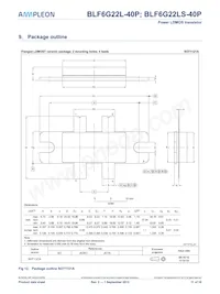 BLF6G22L-40P數據表 頁面 11