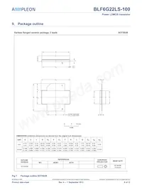 BLF6G22LS-100 Datasheet Pagina 8