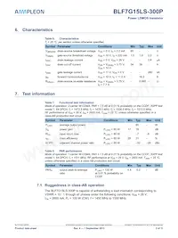 BLF7G15LS-300P Datenblatt Seite 3