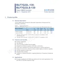 BLF7G22L-130 Datasheet Copertura