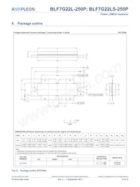 BLF7G22LS-250P Datasheet Page 9