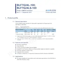 BLF7G24L-100 Datasheet Copertura