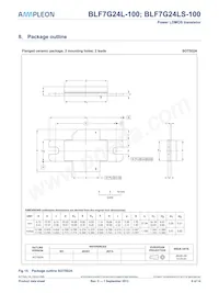 BLF7G24L-100 Datasheet Pagina 9