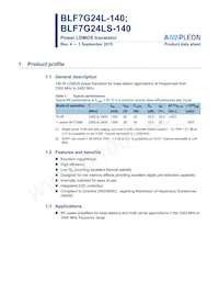 BLF7G24L-140 Datenblatt Cover