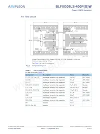 BLF8G09LS-400PGWJ Datasheet Pagina 5