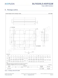 BLF8G09LS-400PGWJ Datasheet Page 12