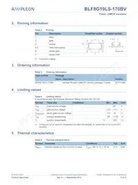 BLF8G19LS-170BVU數據表 頁面 2