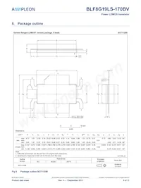 BLF8G19LS-170BVU數據表 頁面 9