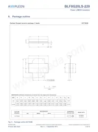 BLF8G20LS-220U Datasheet Page 8