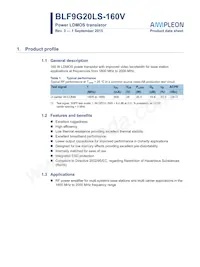 BLF9G20LS-160VJ Datasheet Cover