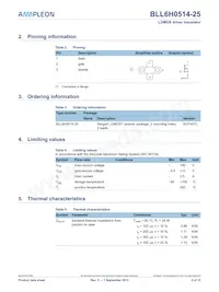 BLL6H0514-25 Datasheet Page 2