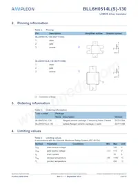 BLL6H0514LS-130 Datasheet Pagina 2