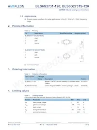 BLS6G2731S-120 Datasheet Pagina 2