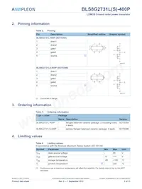 BLS8G2731L-400PU Datasheet Pagina 2