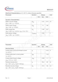 BSS83PH6327XTSA1數據表 頁面 4