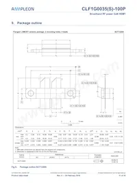 CLF1G0035S-100PU Datasheet Pagina 11