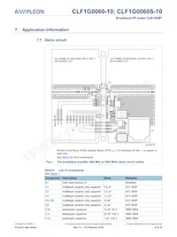 CLF1G0060S-10U數據表 頁面 4