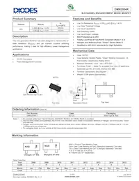 DMN2004K-7 Datasheet Cover