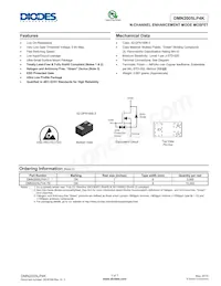 DMN2005LP4K-7 Datasheet Copertura