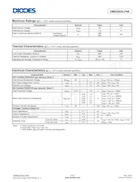 DMN2005LP4K-7 Datenblatt Seite 3