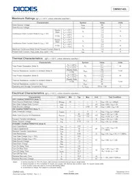 DMN6140L-7 Datasheet Pagina 2