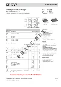 GWM100-01X1-SMD Datasheet Copertura