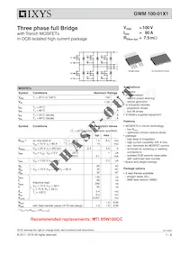 GWM100-01X1-SMD數據表 封面