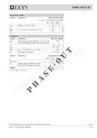 GWM100-01X1-SMD Datasheet Pagina 2