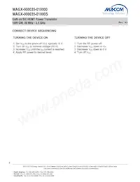 MAGX-000035-01000S Datasheet Pagina 8