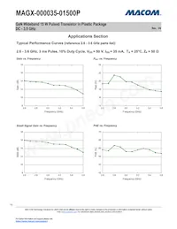 MAGX-000035-01500P數據表 頁面 10