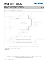 MAGX-001090-600L0S數據表 頁面 8