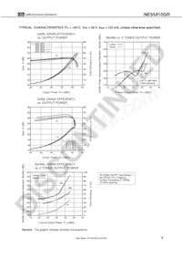 NE55410GR-T3-AZ Datasheet Page 5