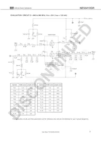 NE55410GR-T3-AZ Datasheet Page 7