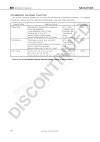 NE55410GR-T3-AZ Datasheet Page 12