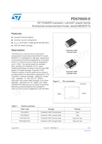 PD57060STR-E Datasheet Cover