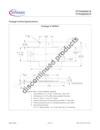 PTFA082201FV4R250XTMA1 Datasheet Pagina 8