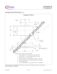 PTFA082201FV4R250XTMA1 Datasheet Pagina 9